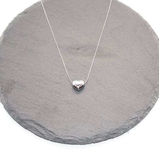 Heartfelt Silver Necklace