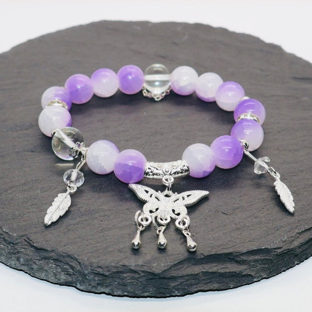 Solea White/Purple - Bracelet